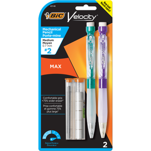 Velocity MAX Mechanical Pencil .7mm Asst | 2Pk