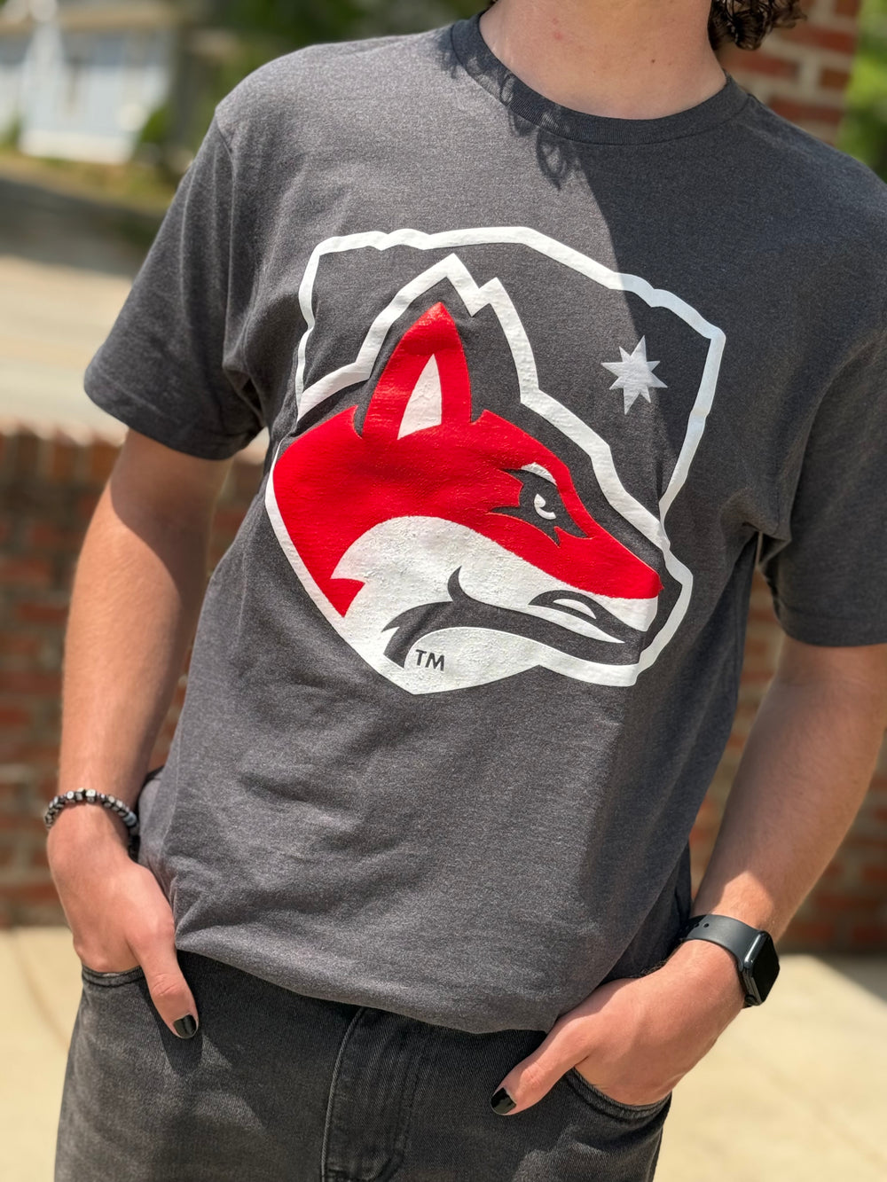 Mascot Tee | Charcoal Heather