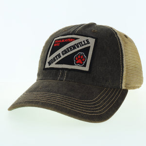 Old Favorite Trucker Snapback Cap, Black (F24)
