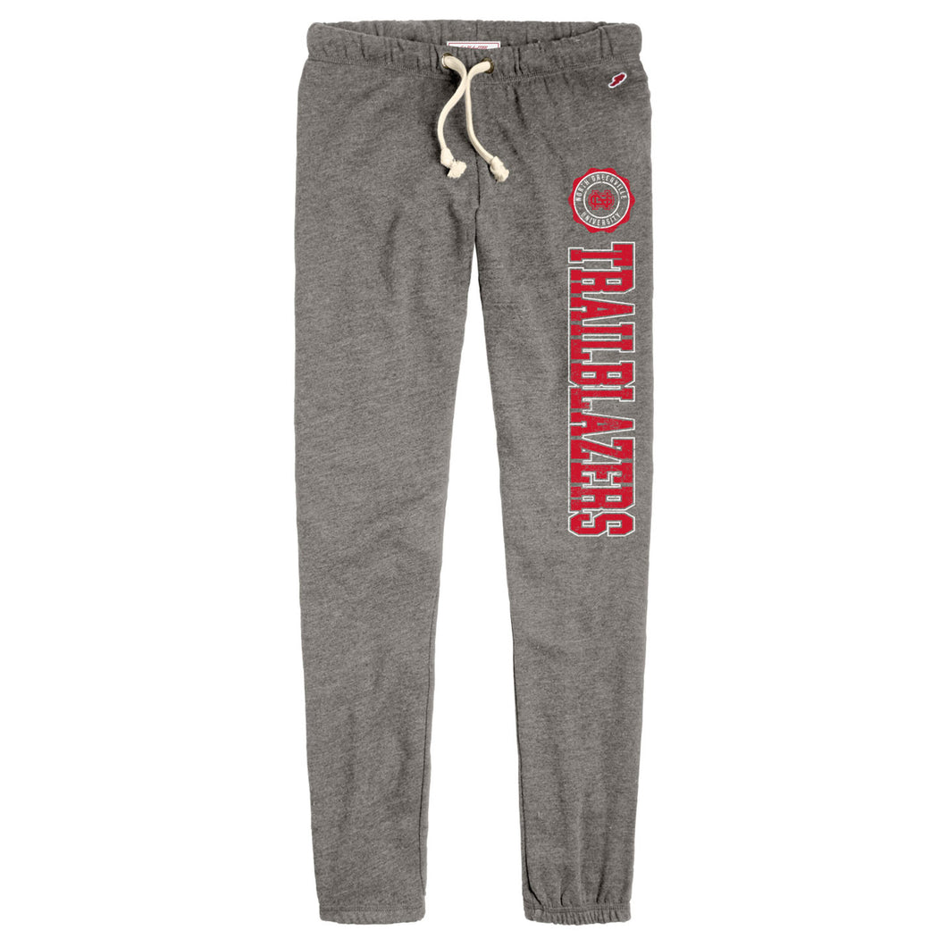 Victory Springs Ladies Closed Bottom Sweatpant | Fall Heather Grey