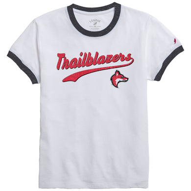 Ladies Intramural Ringer Tee | Black