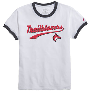 Ladies Intramural Ringer Tee | Black