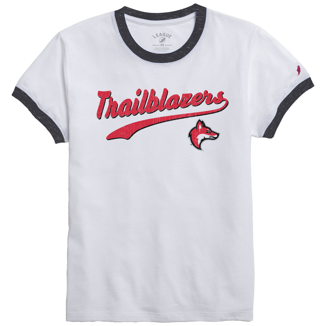 Ladies Intramural Ringer Tee | Black