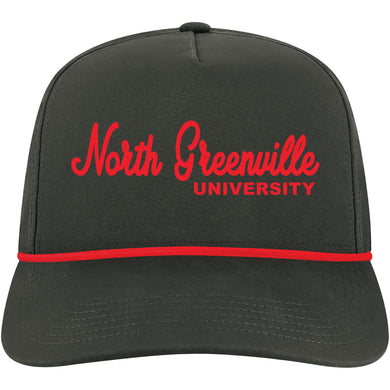 5-Panel Adjustable Hat | Black