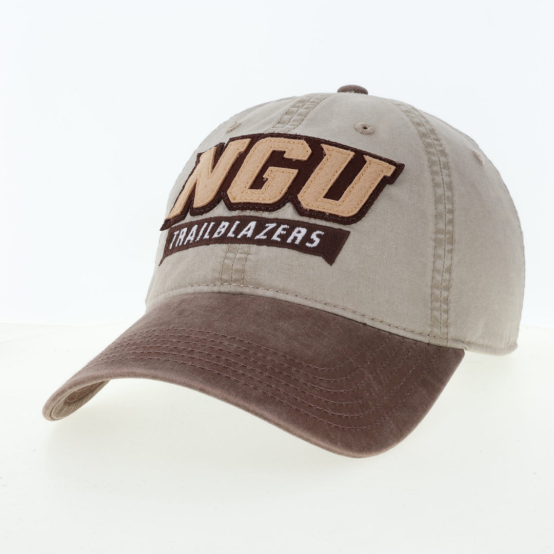 Terra Twill Adjustable Hat | Khaki & Brown