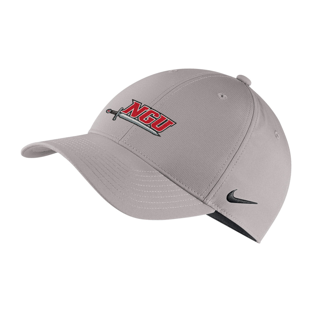 L91 Dry Performance 2.0 Hat by NIKE, Pewter Grey (F22)