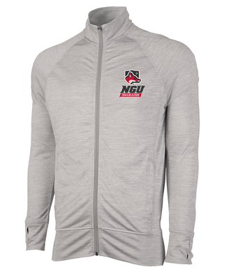 Men's Tru Fitness Jacket, Grey Space Dye