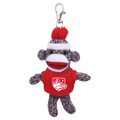 Brian's Key Tag Plush | Sock Monkey