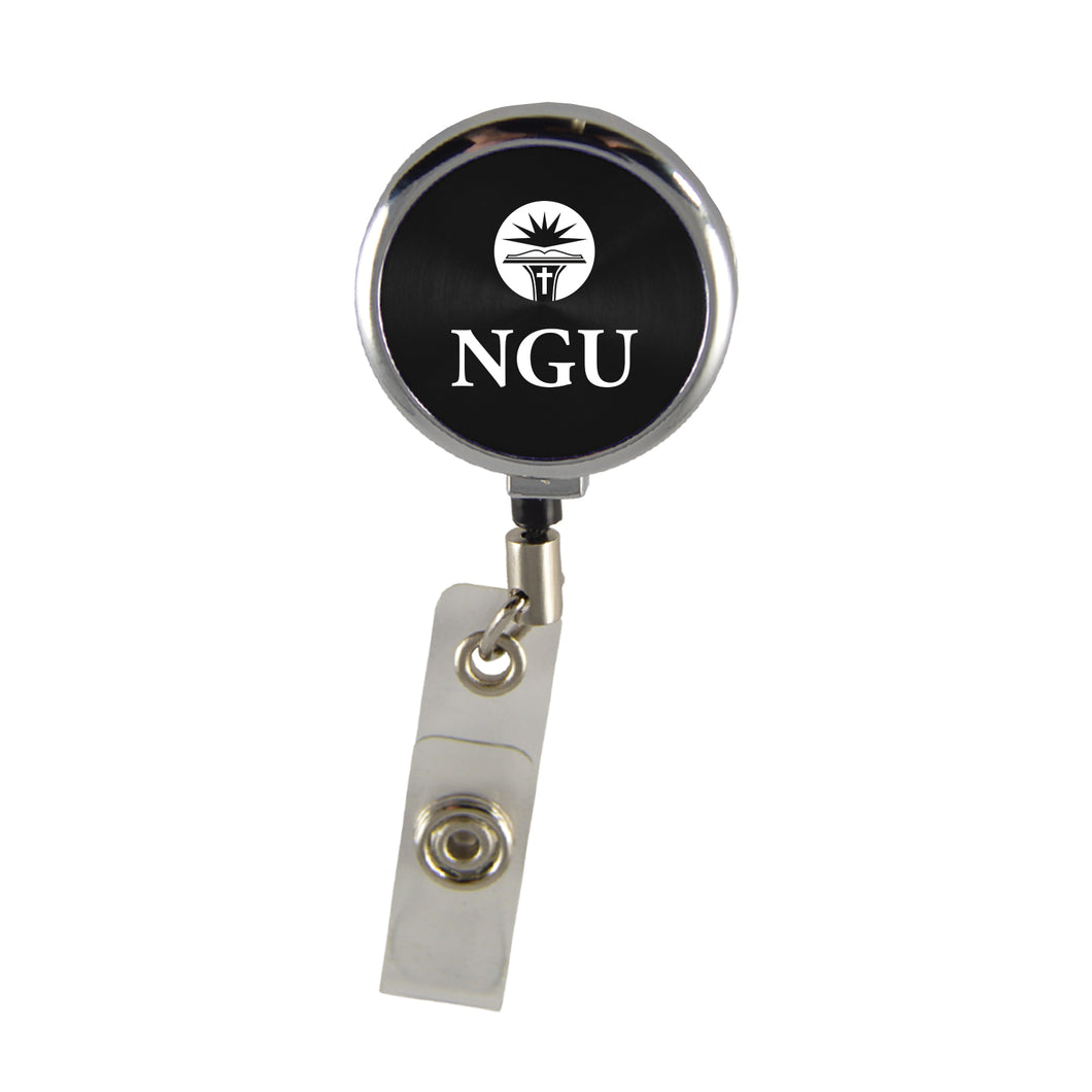 Retractable Badge Reel, Black