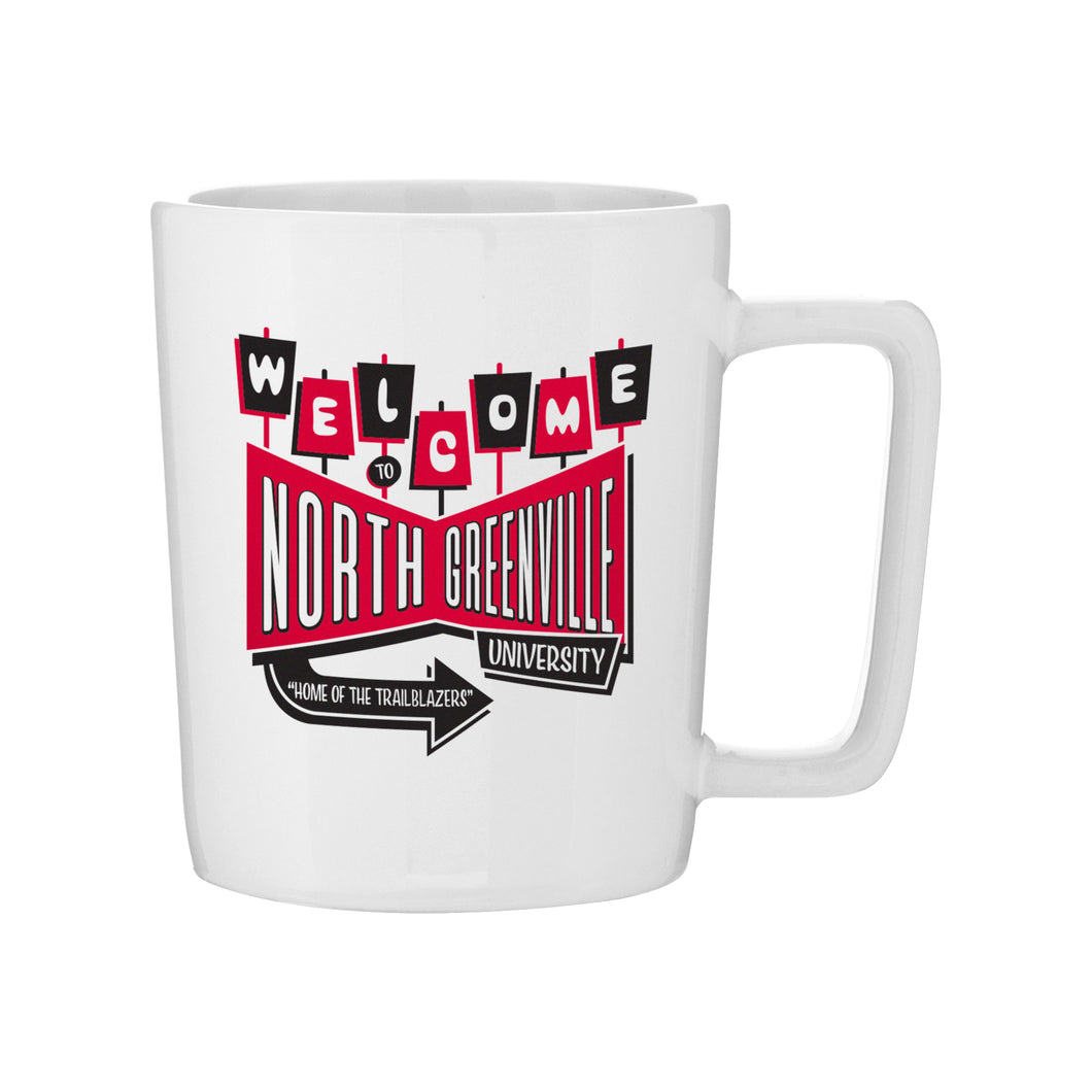 Madrid Bistro Mug | White