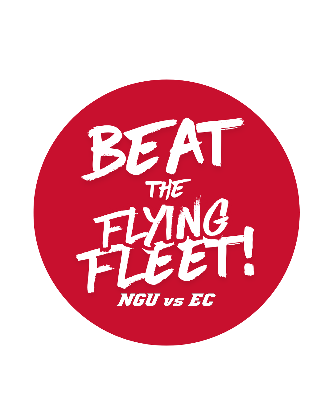 Giant NGU Gameday Decal | Flying Fleet
