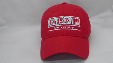 Classic Bar Design Twill Hat, Red (F23)