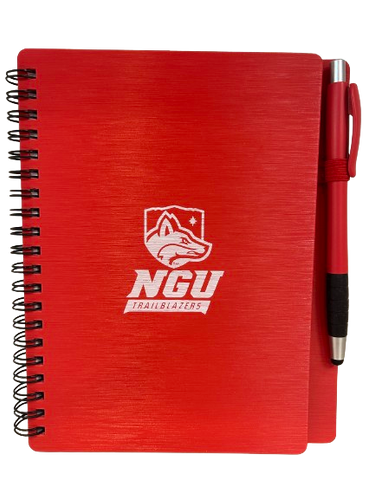 Mercury Notebook w/ Sylus Pen, Red