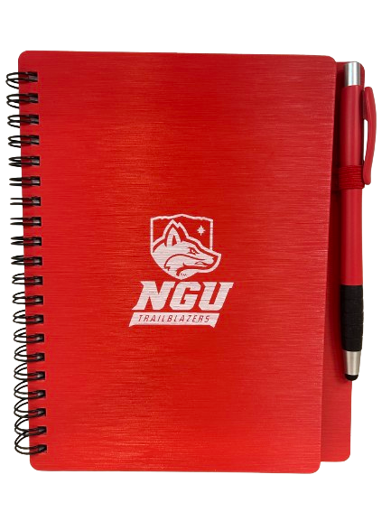 Mercury Notebook w/ Sylus Pen, Red