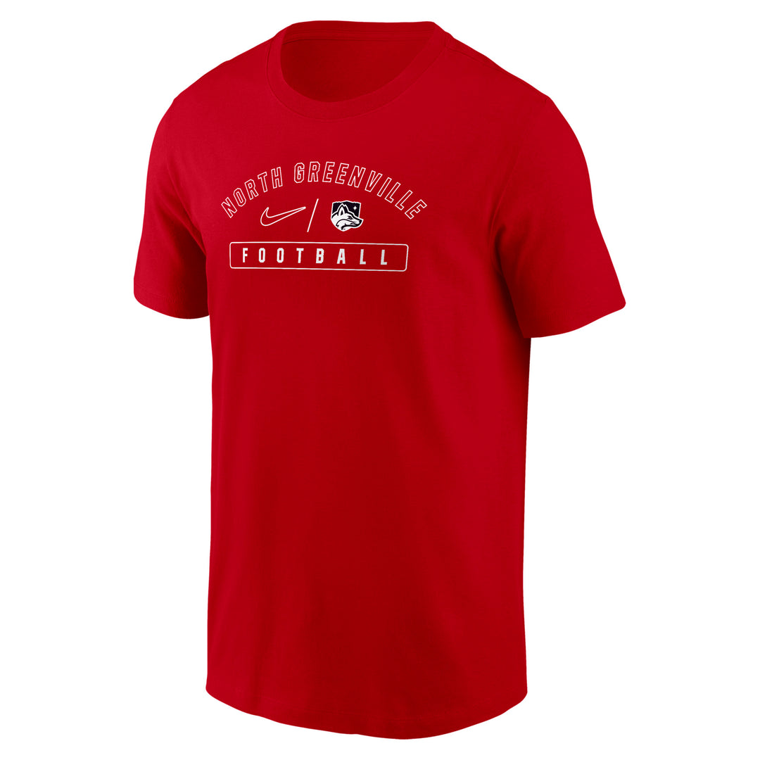 Legend Short Sleeve Football Tee | Red