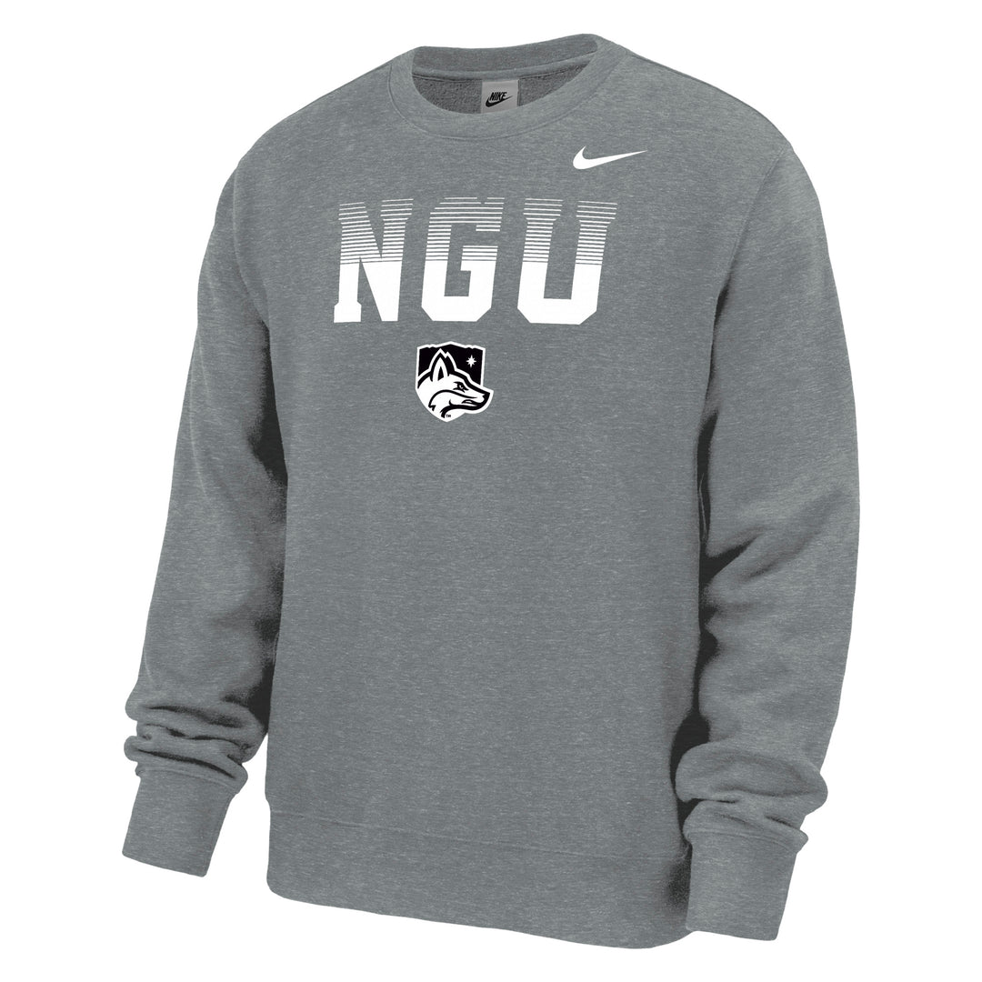 Club Fleece Crew | Dark Heather Grey