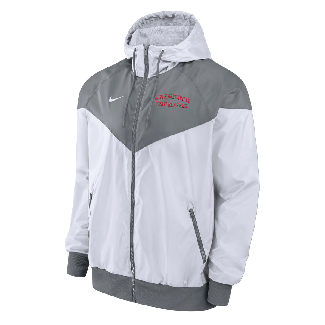Windrunner Jacket | White/ Dark Grey