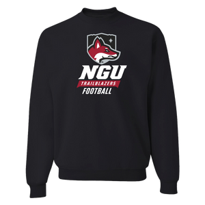 Crew Football Sweatshirt, Black (F24)