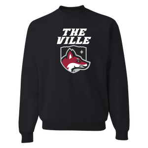 The Ville Crewneck Sweatshirt, Black