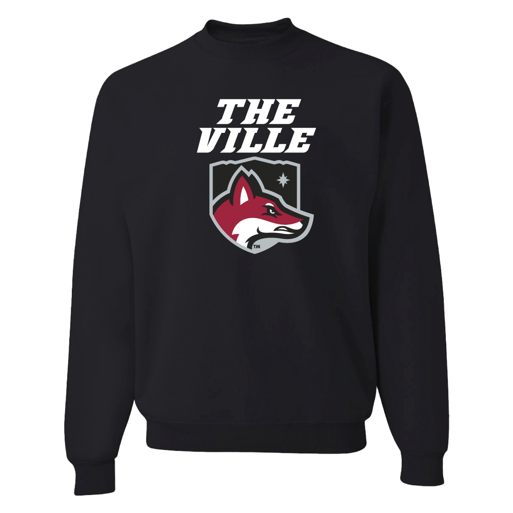 The Ville Crewneck Sweatshirt, Black