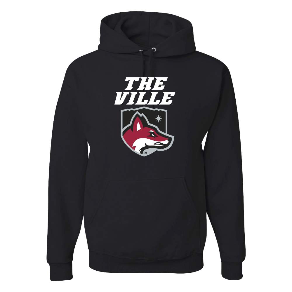 The Ville Hooded Sweatshirt | Black