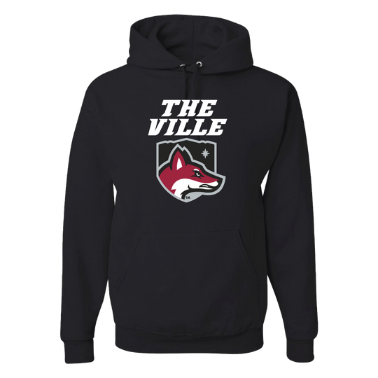 The Ville Hooded Sweatshirt | Black