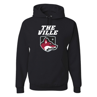 The Ville Hooded Sweatshirt, Black