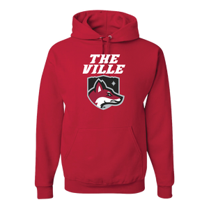 The Ville Hooded Sweatshirt, Red