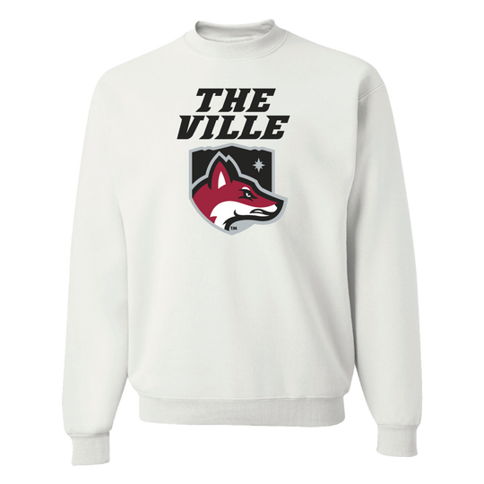 The Ville Crewneck Sweatshirt | White