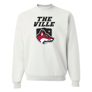 The Ville Crewneck Sweatshirt, White