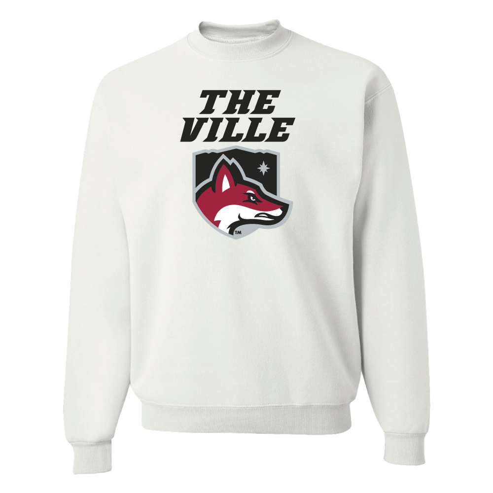 The Ville Crewneck Sweatshirt, White