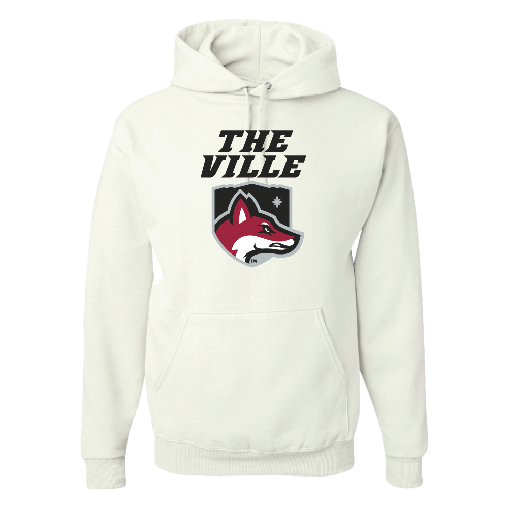 The Ville Hooded Sweatshirt | White