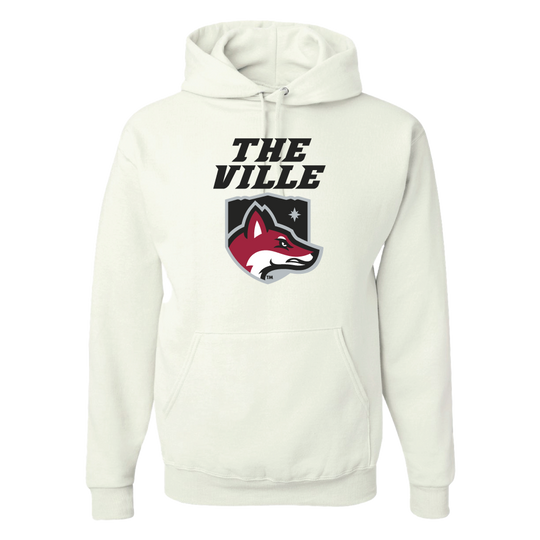 The Ville Hooded Sweatshirt | White