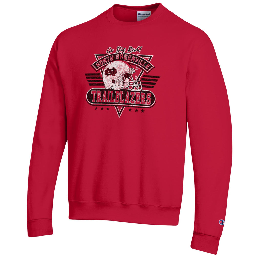 Retro Football Crew | Red