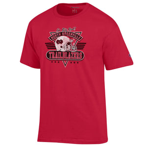 Retro Football Tee | Red