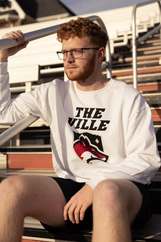 The Ville Crewneck Sweatshirt | White