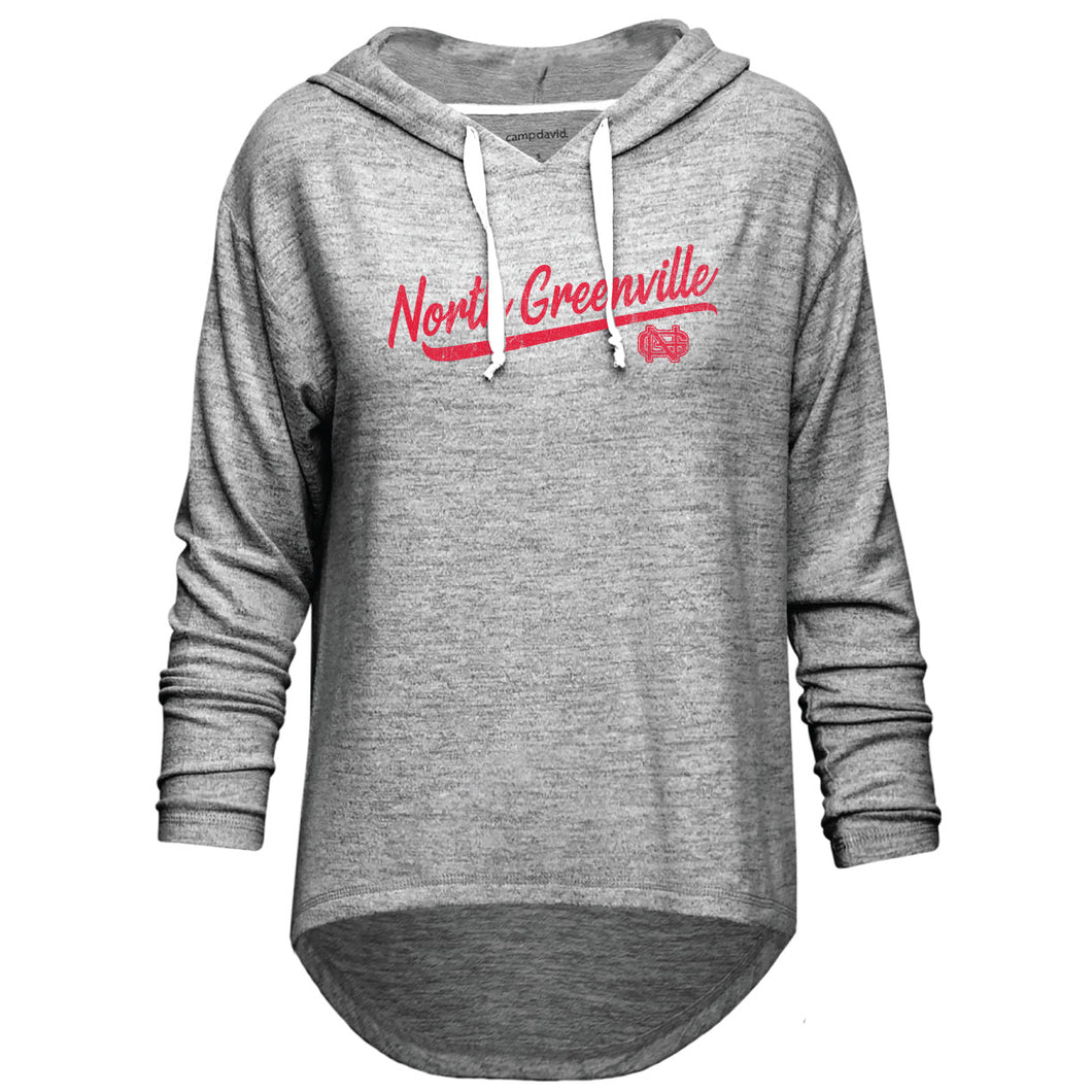 Women's Honey Hood, Charcoal Heather