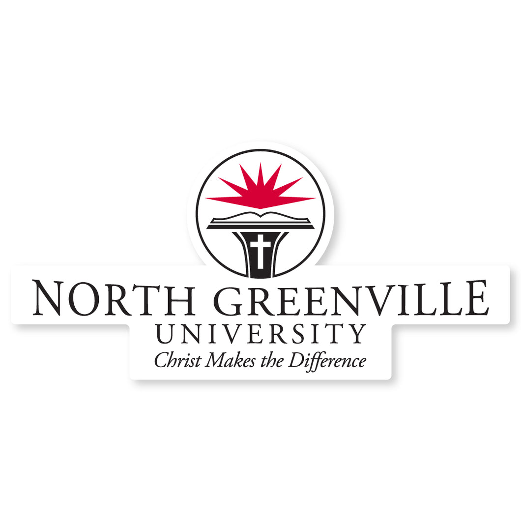 NGU University Logo Decal - D1