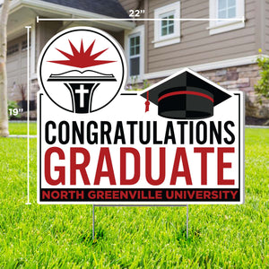 Graduation Yard Sign, Congratulations Graduate