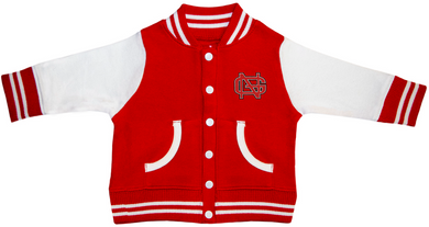 Infant & Toddler Varsity Jacket, Red
