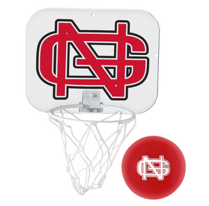 Deluxe Basketball Set, Red/White
